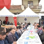 Belediye işçilerden kadro yemeği