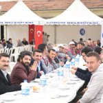 Belediye işçilerden kadro yemeği