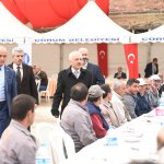 Belediye işçilerden kadro yemeği