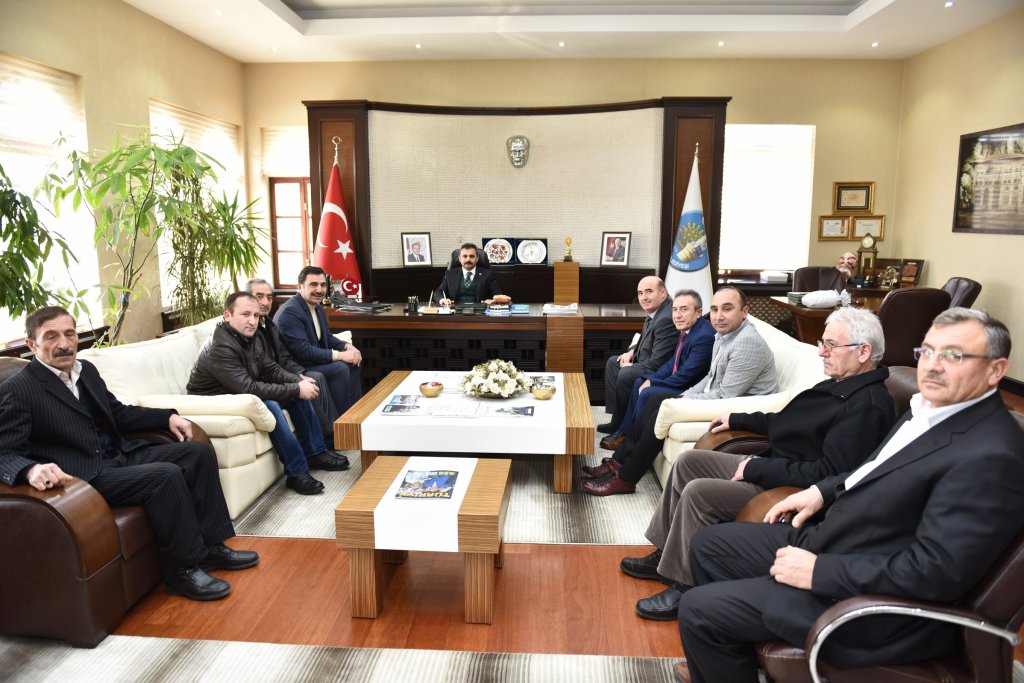 Orhan Ateş’ten Başkan Külcü’ye teşekkür ziyareti