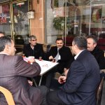 Başkan Külcü, Fatih Caddesi esnafını ziyaret etti