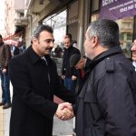 Başkan Külcü, Fatih Caddesi esnafını ziyaret etti