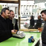 Başkan Külcü, Fatih Caddesi esnafını ziyaret etti