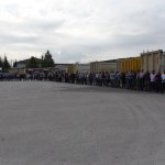 Fen İşleri personeliyle bayramlaştılar