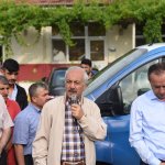 Fen İşleri personeliyle bayramlaştılar