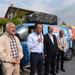 Fen İşleri personeliyle bayramlaştılar