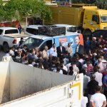 Fen İşleri personeliyle bayramlaştılar