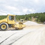 Belediye, Çomar Barajı yolunu yeniden düzenledi