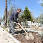 Mezarlıklara 5 Bin Gül Dikildi