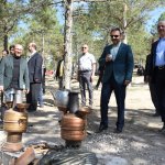 Başkan Külcü, Bahabey Çamlığında incelemelerde bulundu