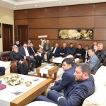 Başkan Ünlü ve AK Parti Bayat Teşkilatından Gül’e hayırlı olsun ziyareti