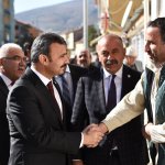 Başkan Külcü'ye Ortaköy'de sevgi seli