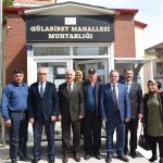 Başkan Gül, mahalle muhtarlarını ziyaret etti