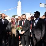 Başkan Külcü'ye Ortaköy'de sevgi seli