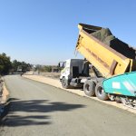 Ahçılar 3. Cadde’ye beton yol uygulaması