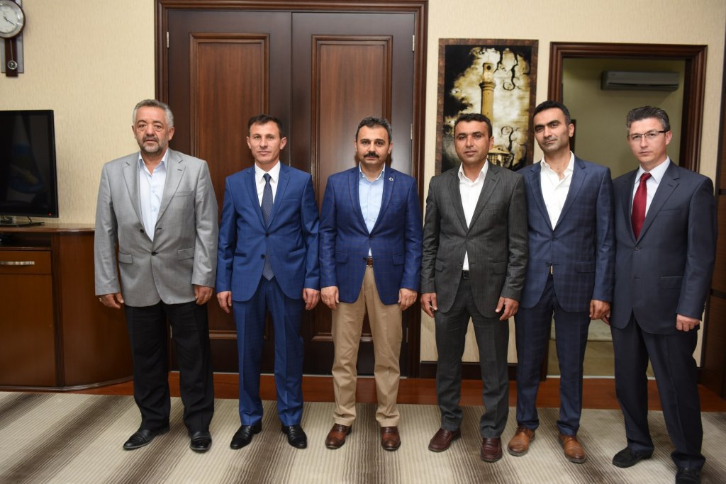 Yılmaz Kaya’dan Başkan Külcü’ye ziyaret