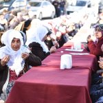 Başkan Külcü'ye Ortaköy'de sevgi seli