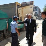 Belediye, Küçükabdullah Caddesi’ni asfaltlıyor