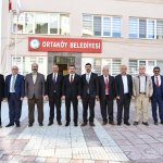 Başkan Külcü'ye Ortaköy'de sevgi seli