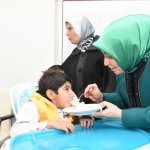 Özel öğrencilere doğum günü sürprizi