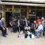 Başkan Gül, sobacılar arastasında esnafla hasbıhal etti