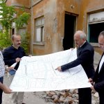 Başkan Gül, Osmancık 4. Sokakta bulunan yıkım çalışmasına katıldı