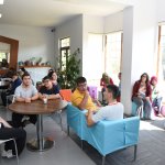 Engelli Eğitim Merkezi öğrencilerine doğum günü kutlaması