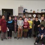 Özel öğrencilerin doğum gününü kutladı