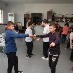 Engelli Eğitim Merkezi öğrencilerine doğum günü kutlaması