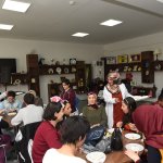 Özel öğrencilerin doğum gününü kutladı