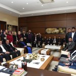 AK Parti teşkilatlarından Başkan Gül’e hayırlı olsun ziyareti