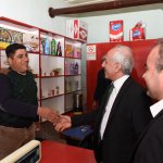 Başkan Gül, arasta esnafını ziyaret etti