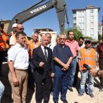 Ata Caddesi’nde alt yapı çalışması başladı