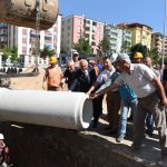 Ata Caddesi’nde alt yapı çalışması başladı