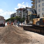 Ata Caddesi’nde alt yapı çalışması başladı