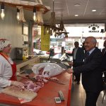 Esnaf, Başkan Gül’ü gülle karşıladı