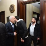 Belediyespor’dan Başkan Gül’e hayırlı olsun ziyareti