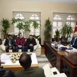 Belediyespor’dan Başkan Gül’e hayırlı olsun ziyareti