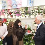 Esnaf, Başkan Gül’ü gülle karşıladı