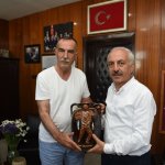 Eceabat Belediye Başkan’ı, Zeki Gül’ü misafir etti