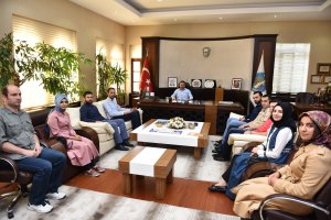 TÜGVA İl Temsilcisi Ölçer’den Başkan Külcü’ye ziyaret