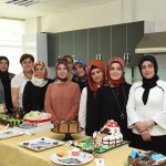 Pastacılık bölümü öğrencileri hünerlerini sergiledi