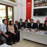 Kore heyetinden duygulandıran ziyaret