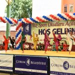 3. Yaz Spor Okulları dün düzenlenen törenle açıldı.