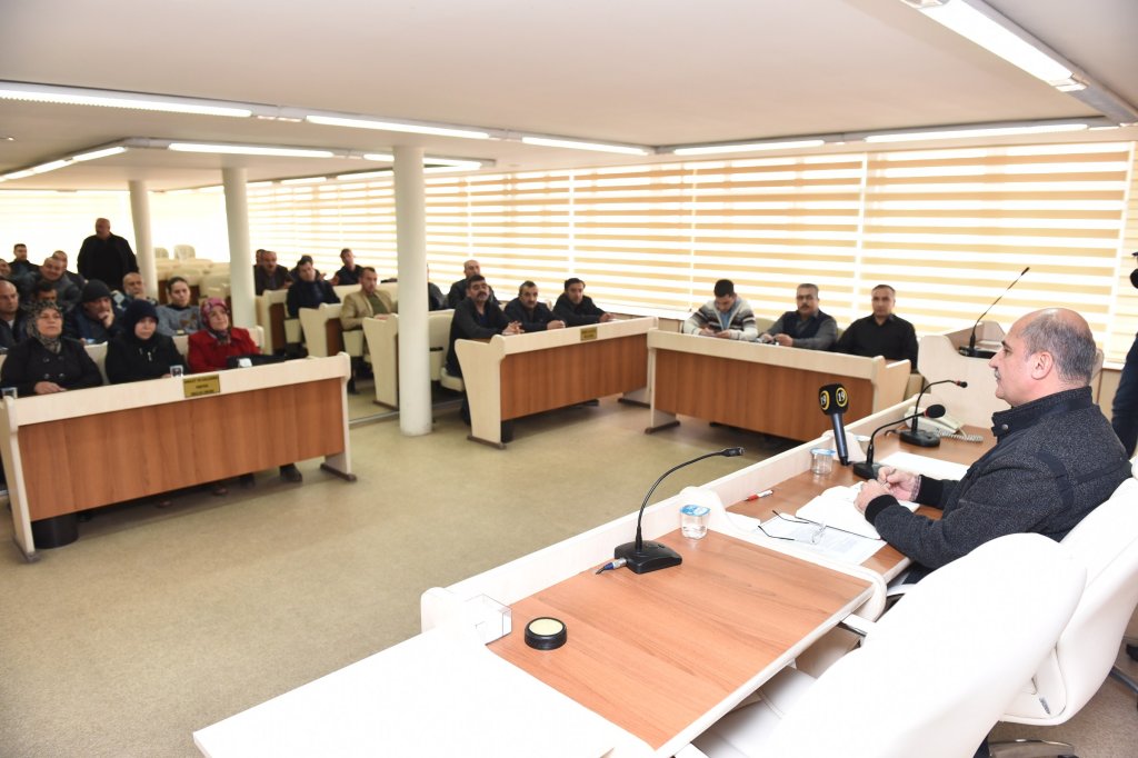 Halk Ekmek büfesi sahipleri ile değerlendirme toplantısı yapıldı