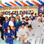 3. Yaz Spor Okulları dün düzenlenen törenle açıldı.