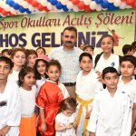 3. Yaz Spor Okulları dün düzenlenen törenle açıldı.