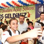 3. Yaz Spor Okulları dün düzenlenen törenle açıldı.