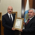 Diyanet İşleri Başkanı Erbaş’tan, Başkan Gül’e teşekkür belgesi