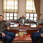 Özkan ve Gülenç’den veda ziyareti